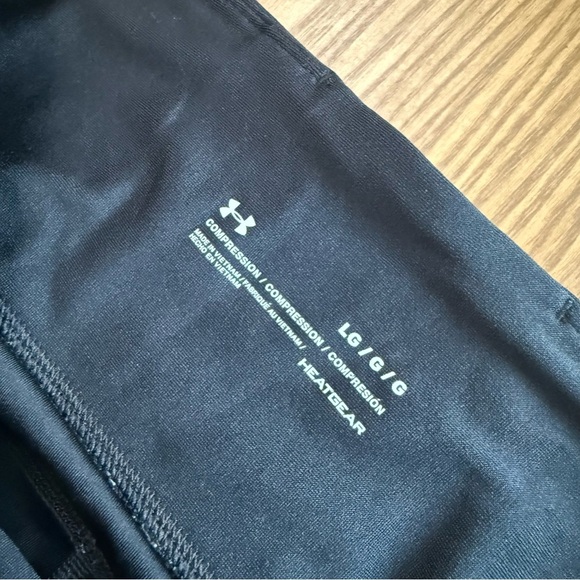 Set of Two Under Armour Athletic Leggings size Large Blue Black - Picture 5 of 9